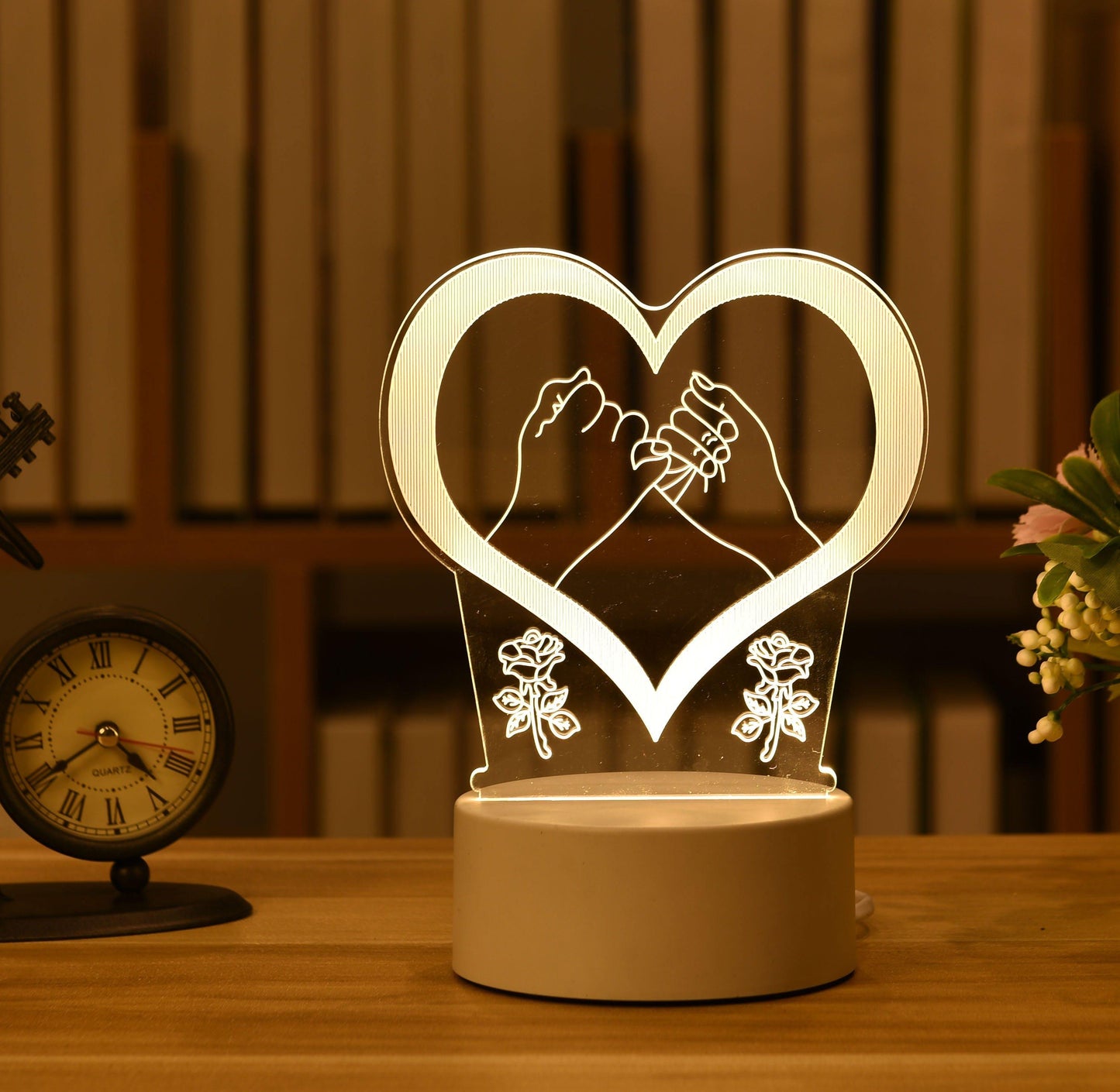 Techmonovo™- Romantic 3D LED Light - TECHMONOVO