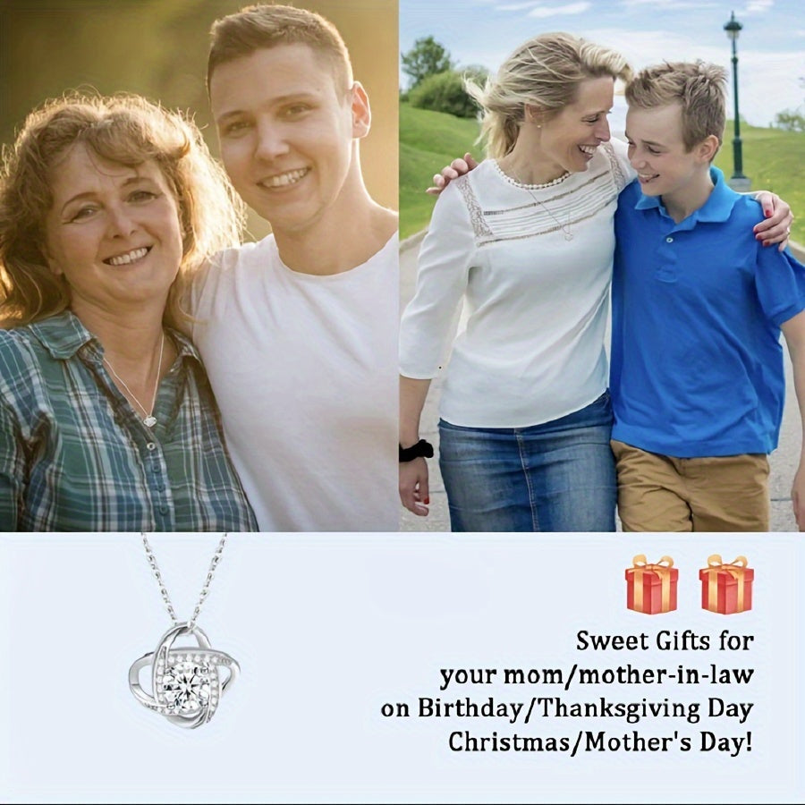 Pendant Necklace Gift For Mom - Best Christmas Gift Idea and Mother’s Day