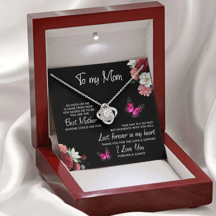 My Lovely Mom Elegant Pendant Necklace Gift For Birthday - Mother's Day Gift - Christmas Gift