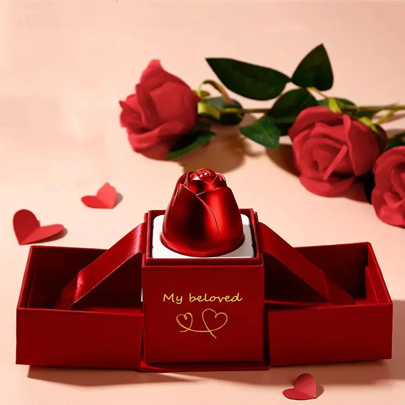 Rose Gifts Box 100 Languages Projection Pendant Necklace