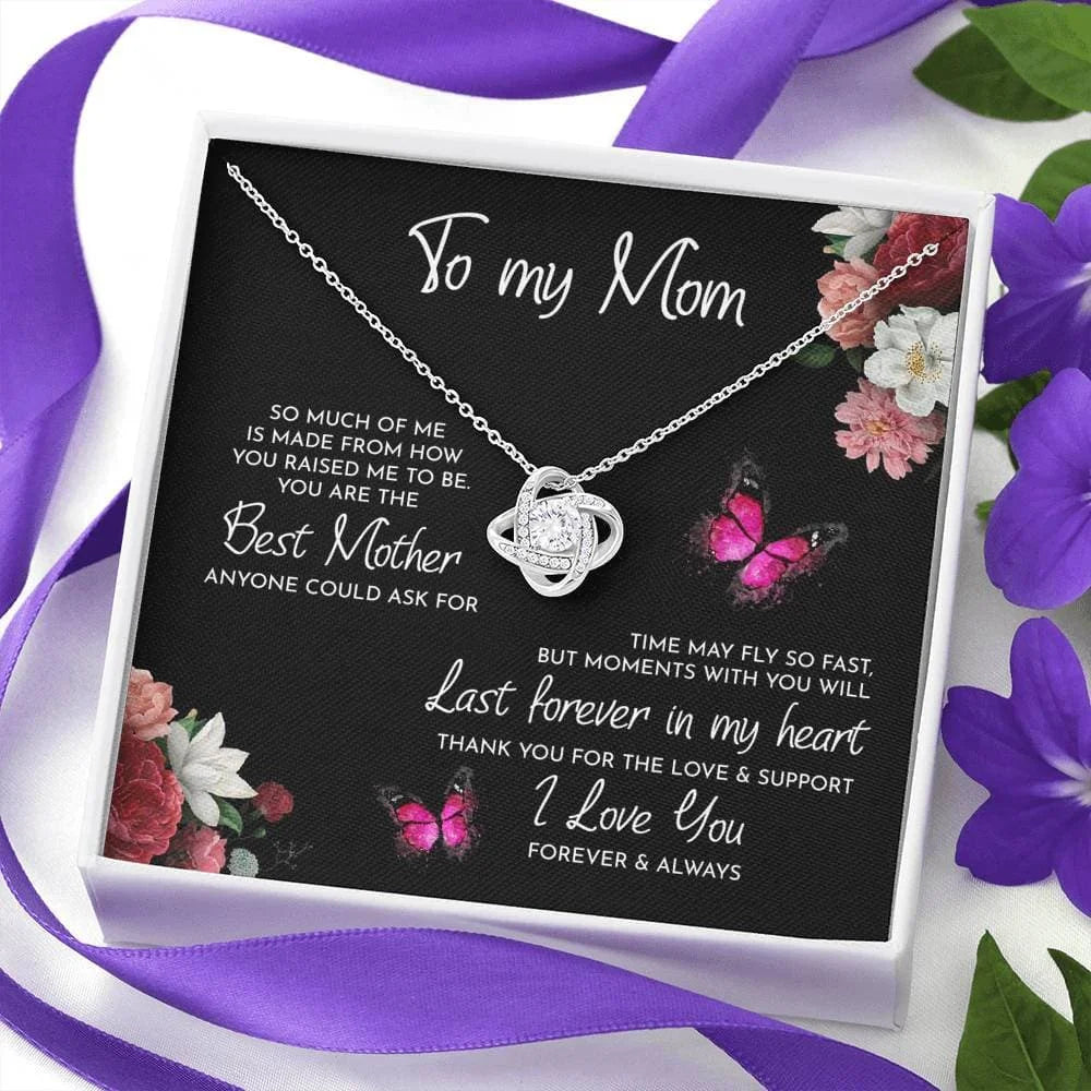 My Lovely Mom Elegant Pendant Necklace Gift For Birthday - Mother's Day Gift - Christmas Gift