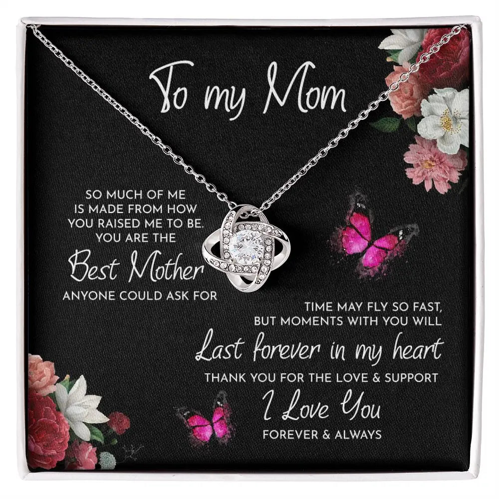 My Lovely Mom Elegant Pendant Necklace Gift For Birthday - Mother's Day Gift - Christmas Gift